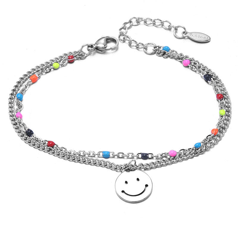 Wholesale Cross Chain Stainless Steel Tree of Life Vintage Bracelet